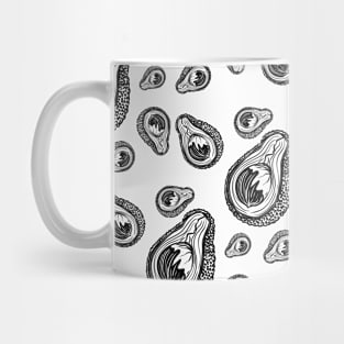 avocado pattern Mug